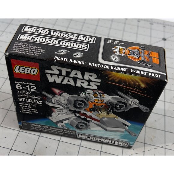 Lego Star Wars 75032 X-Wing Fighter Microfighters Series 97 Pcs Ages 6-12 NIB - Picture 2 of 6